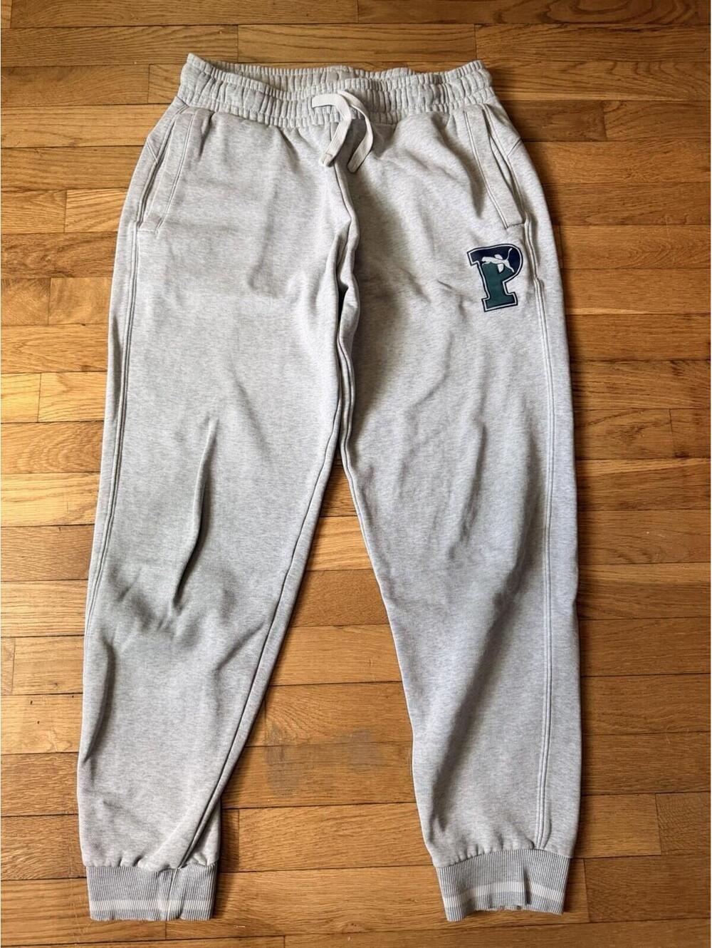 Large - Men - Puma Gray Sweatpants